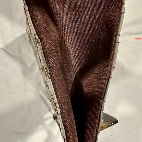 “Butterfly” Handbag with shell squares covering - Picture 4 of 4